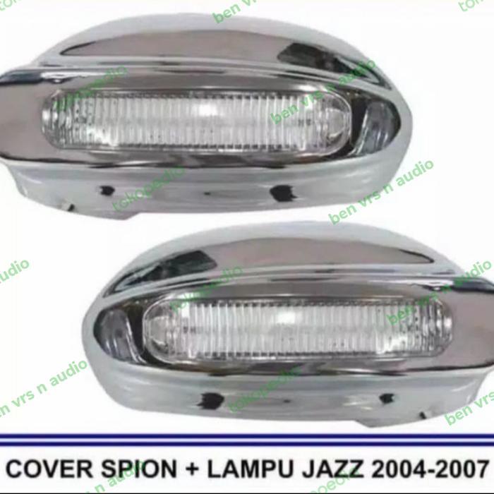 COVER SPION/MIRROR COVER JAZZ LAMA CHROME W/LAMP