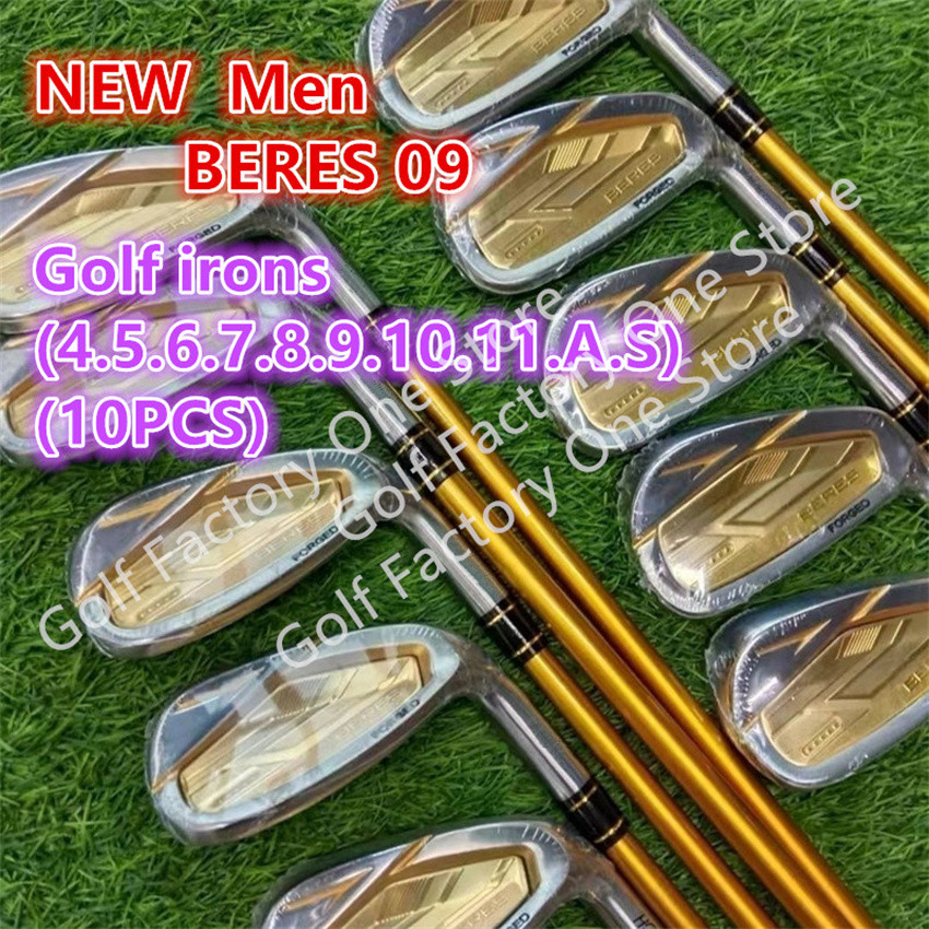 NEW For Men 5 star golf clubs beres S 09golf club iron set S-09golf irons 4-11Aw,Sw,10PCS R/S