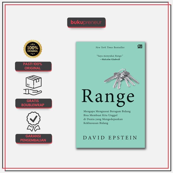 Bisa Termin Buku Range - David Epstein