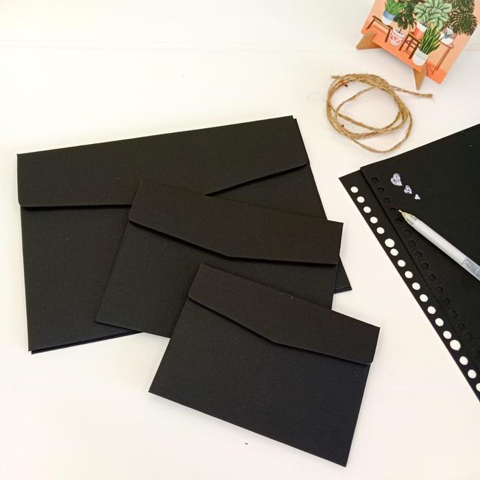 AMPLOP HITAM/AMPLOP BLACK PAPER B7,A6,A5