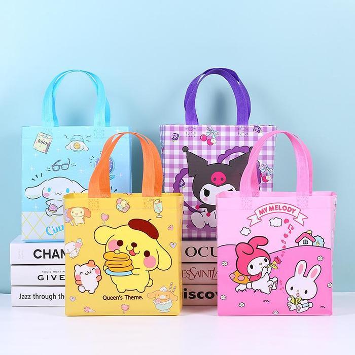 GOODIE BAG TAS SOUVENIR ULANG TAHUN ANAK CINNAMOROLL KUROMI MELODY