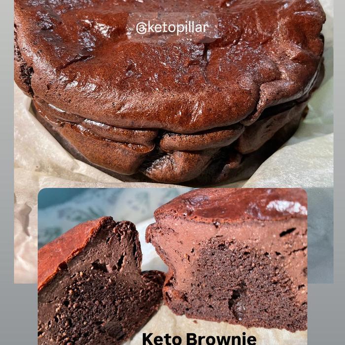 Keto Gluten Free Sugar Free Brownie Chocolate Basque
