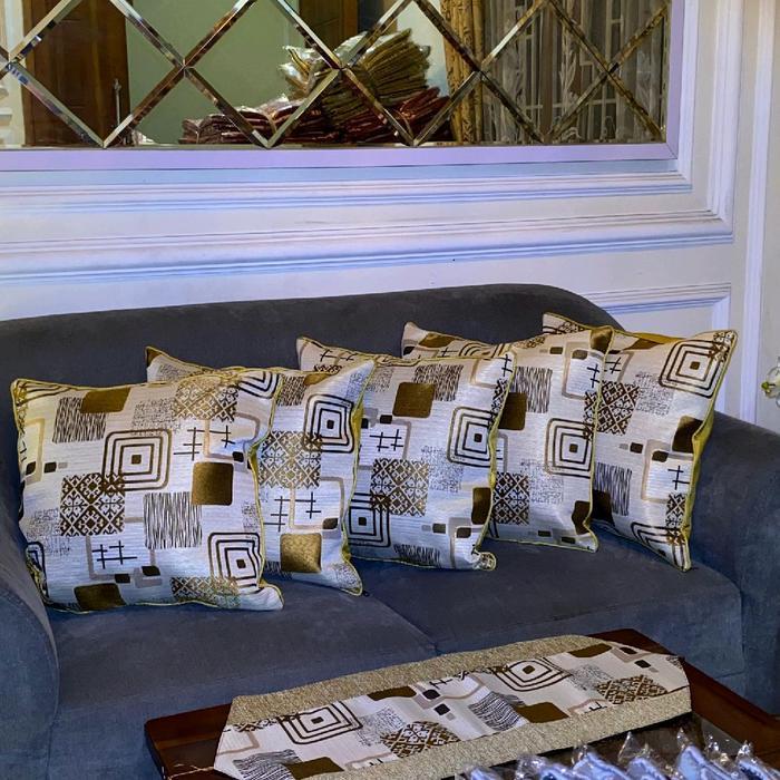 Sarung Bantal Sofa 50X50/Sarung Bantal Sofa Free Taplak