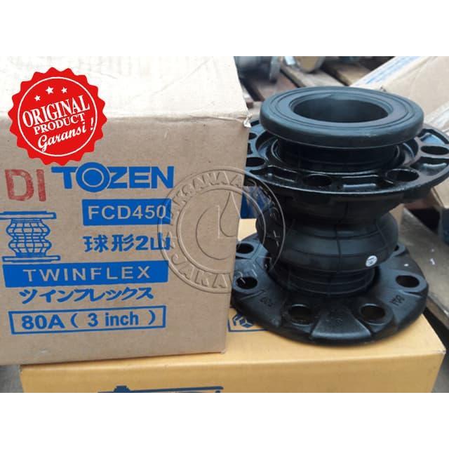 Flexible Joint Twinflex Dn.80 - 3" Tozen