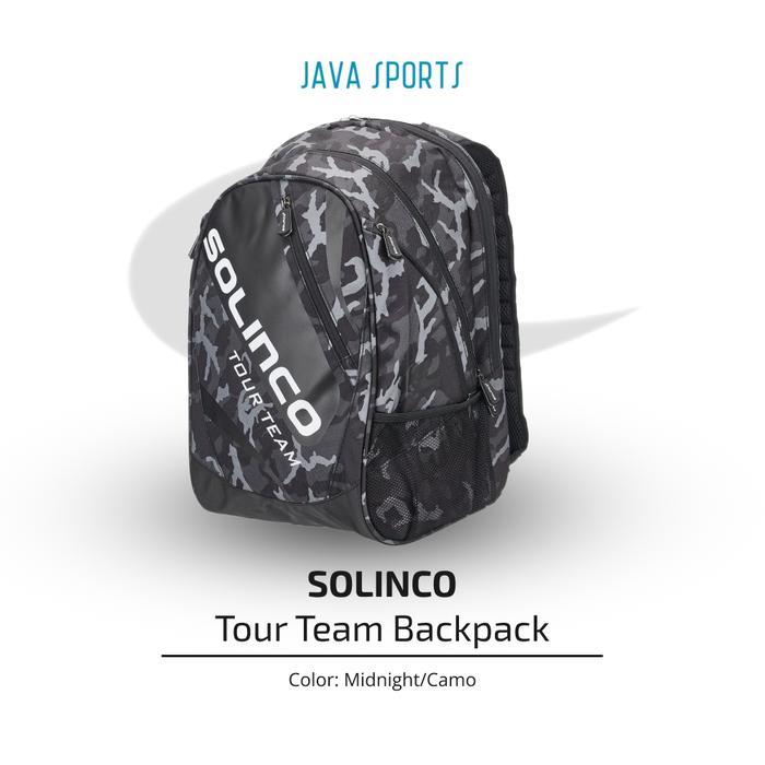 Tas Ransel Tenis Solinco Midnight / Camo Original Tennis Backpack