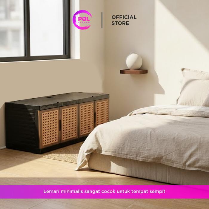 Informa - POL - Lemari Serbaguna Anak Kost 1 Susun