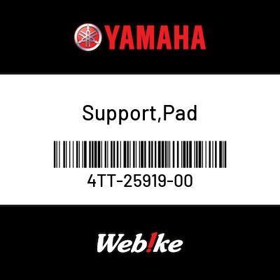 Support, Pad 4Tt-25919-00 R1 Oem / Suku Cadang Asli Yamaha