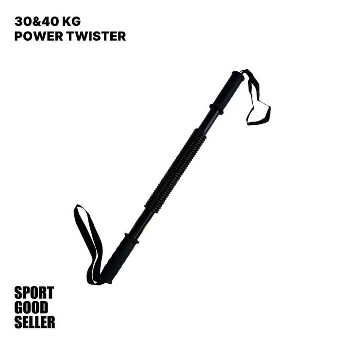 Power Twister 30KG 40KG Alat Olahraga Tangan Dada Home Gym