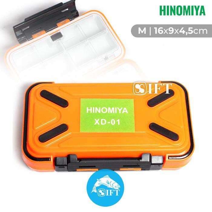 Kotak Kail Hinomiya Waterproof Box Xd-01 (M) 2 Sisi