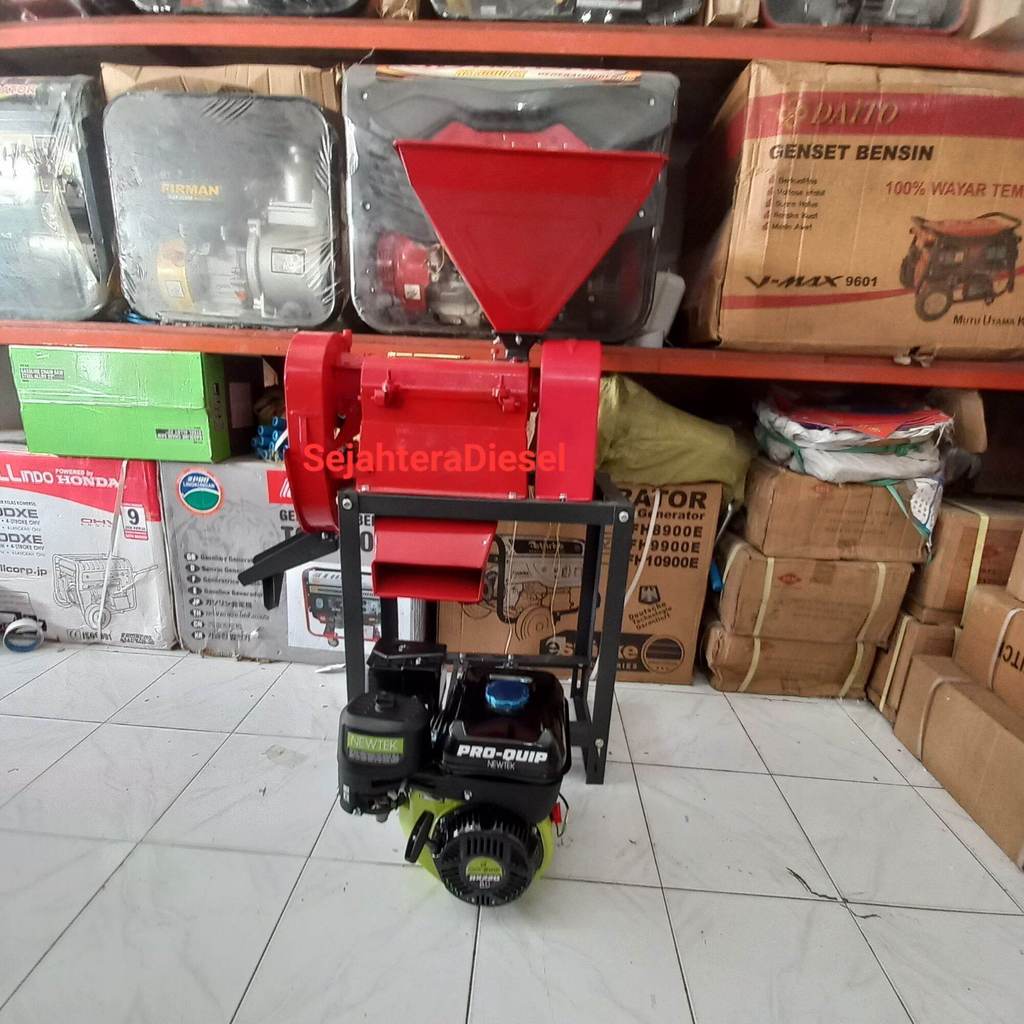QMH-350 PRO-QUIP CARLTON Mesin Giling Padi+Mesin  PRO-QUIP 8.0HP siap pakai