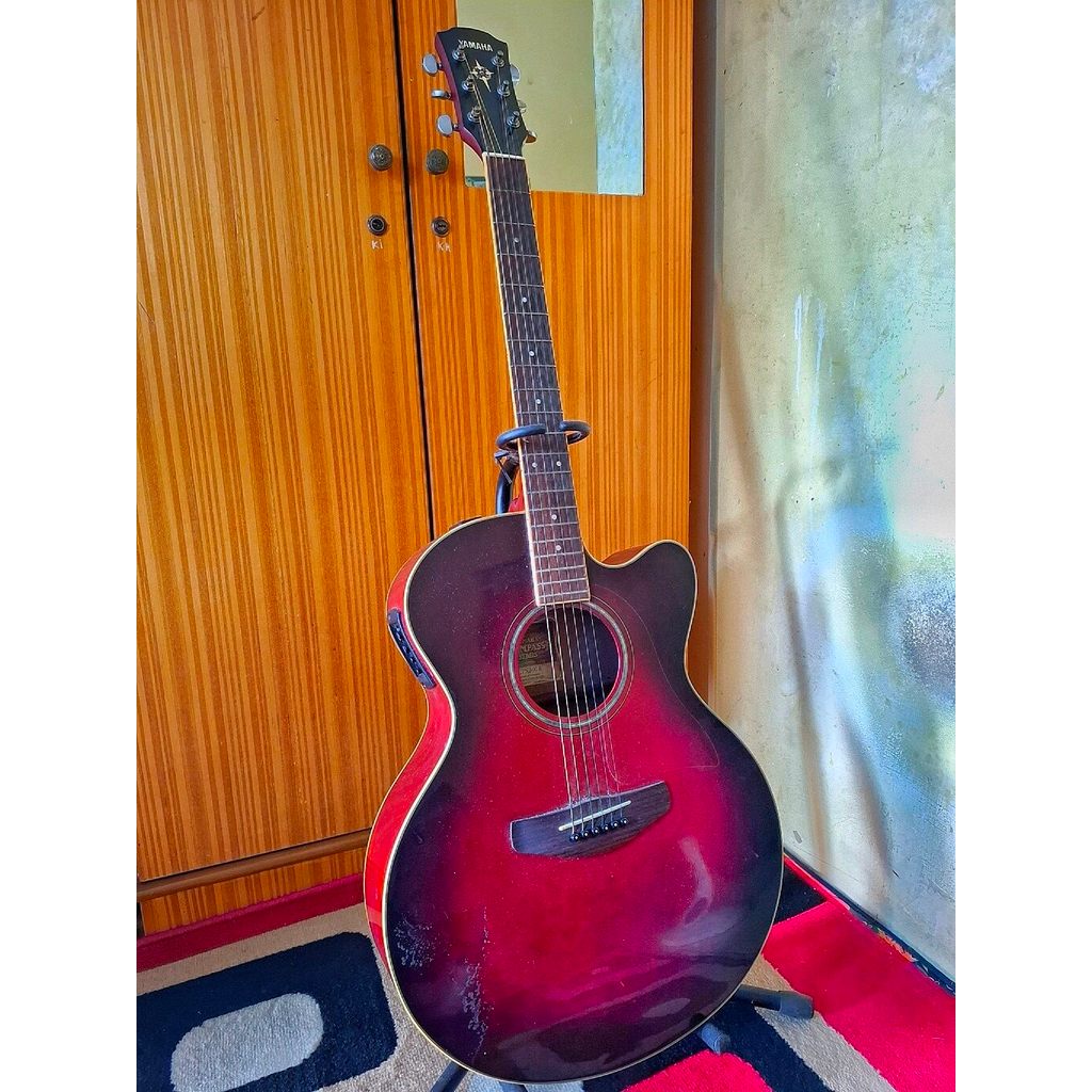 Gitar Akustik Elektrik Yamaha CPX 500ii Red Burst