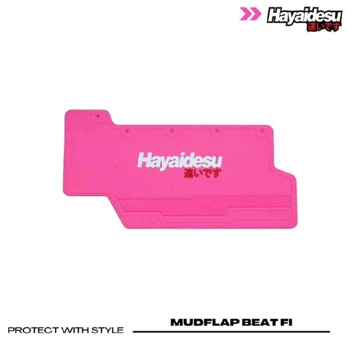 DISKON Hayaidesu Mudflap Beat fi esp new 2013 2019 Vario 110 fi led Mudflap premium Hayaidesu Ind