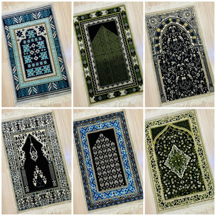 Sajadah Bulu Tebal Besar Turki Karishma Spiegel Karpet