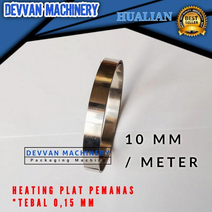 HEATING WIRE 10mm Plat kawat element pemanas sealer Plat Pemanas