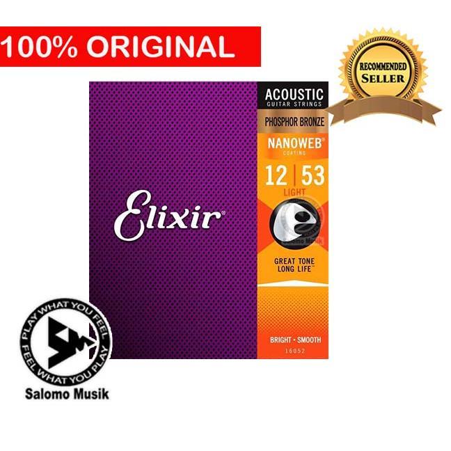 Senar Gitar Akustik Original Elixir 16052