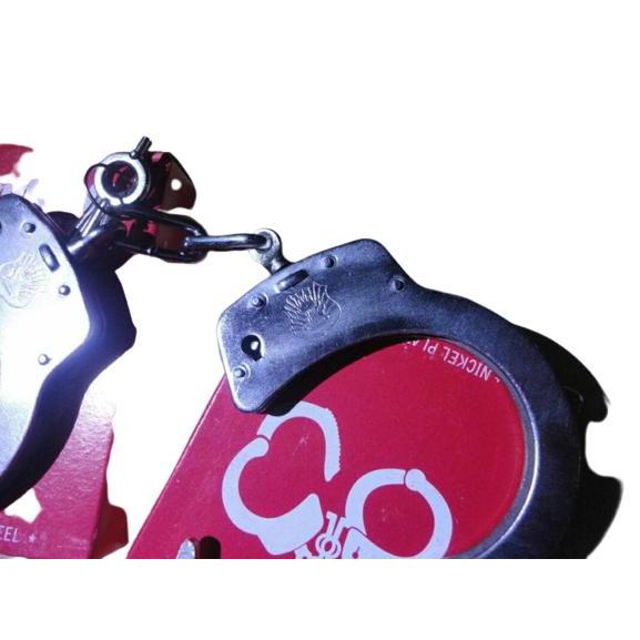 League - Borgol Tangan Handcuffs Gari Polisi Original Asli Nikel Plated Stell