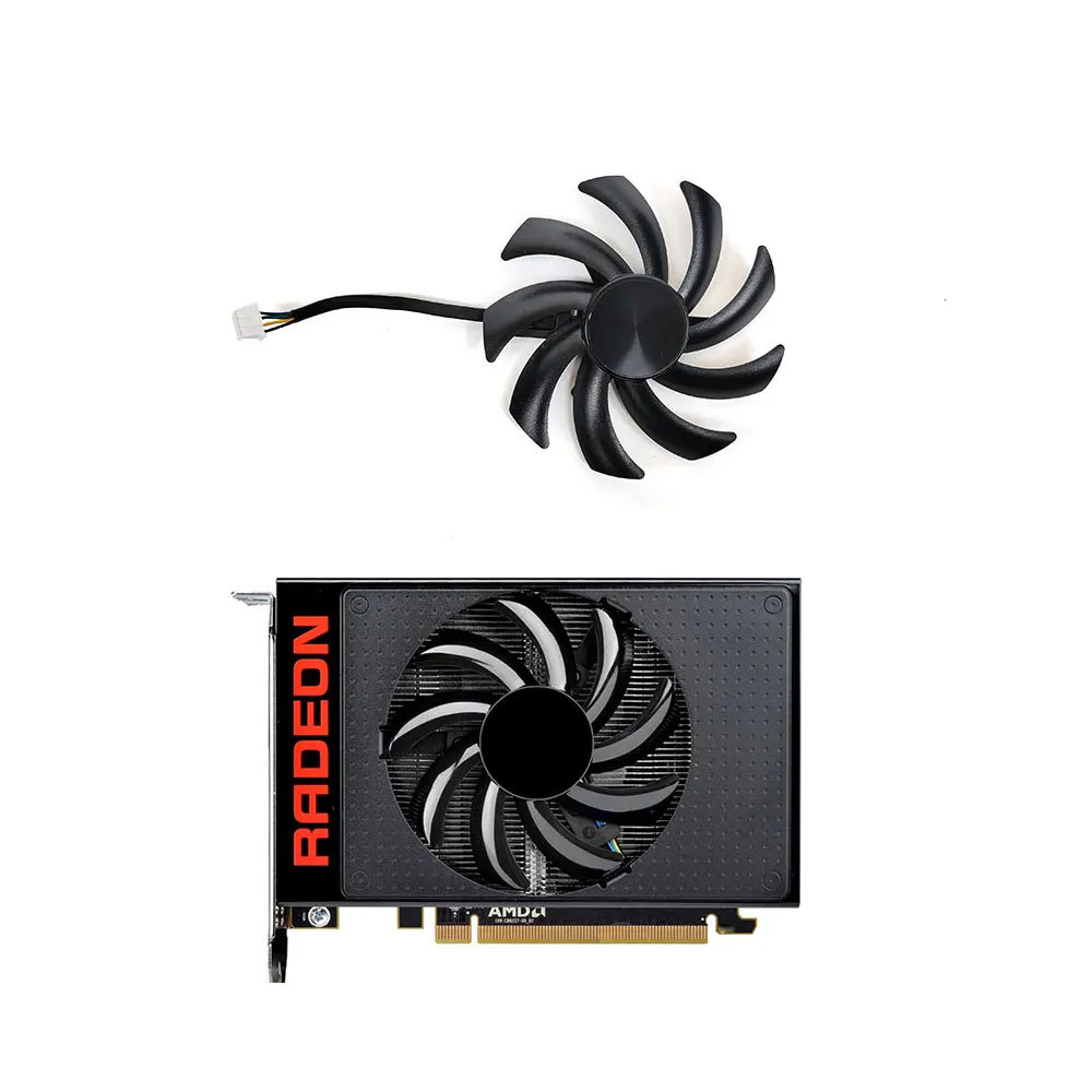Cooling Fan 85MM 4PIN FDC10H12S9-C AMD R9 Fury Nano GPU FAN For Sapphire R9 Nano 4G HBM Graphics Car