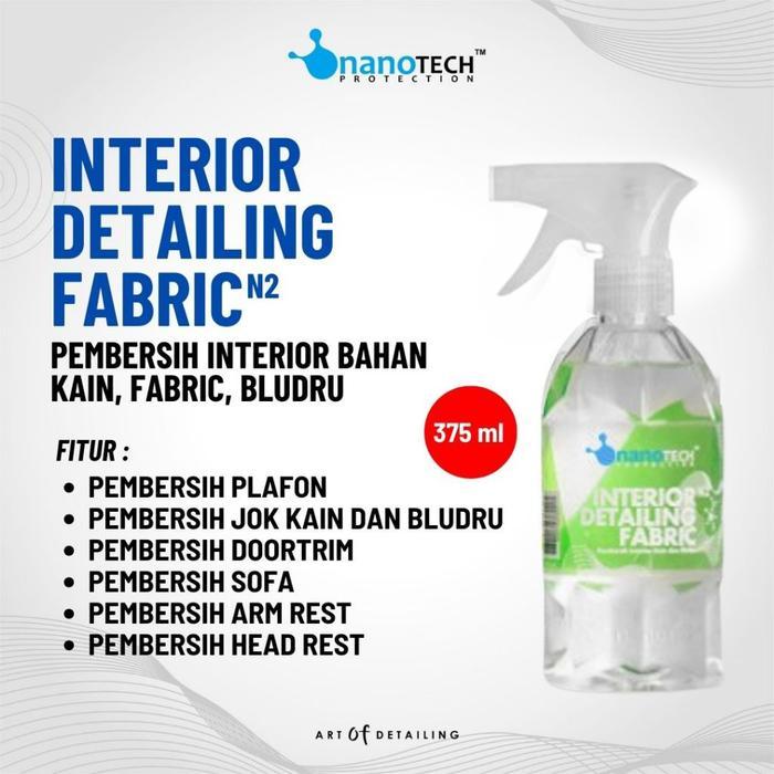 INTERIOR DETAILING FABRIC - PEMBERSIH PLAFOND Jok Mobil Berbahan Kain FABRIC