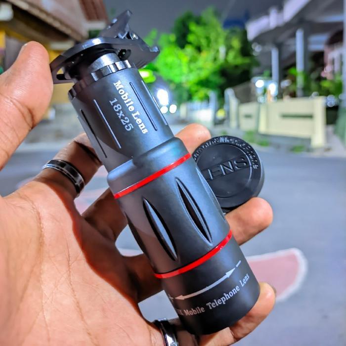 Lensa Telephoto Apexel 18X25 Dengan Tripod Lensa Apexel 18X Zoom