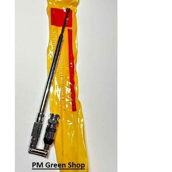ANTENA HT ICOM V80 V8 V68 V86 BNC TEKUK TARIK PANJANG SAMPAI 110 CM WALKIE
