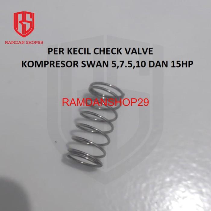 Pir Per Peer Ver Kecil Check Valve Kompresor Angin Swan 5 7.5 10 15 Hp