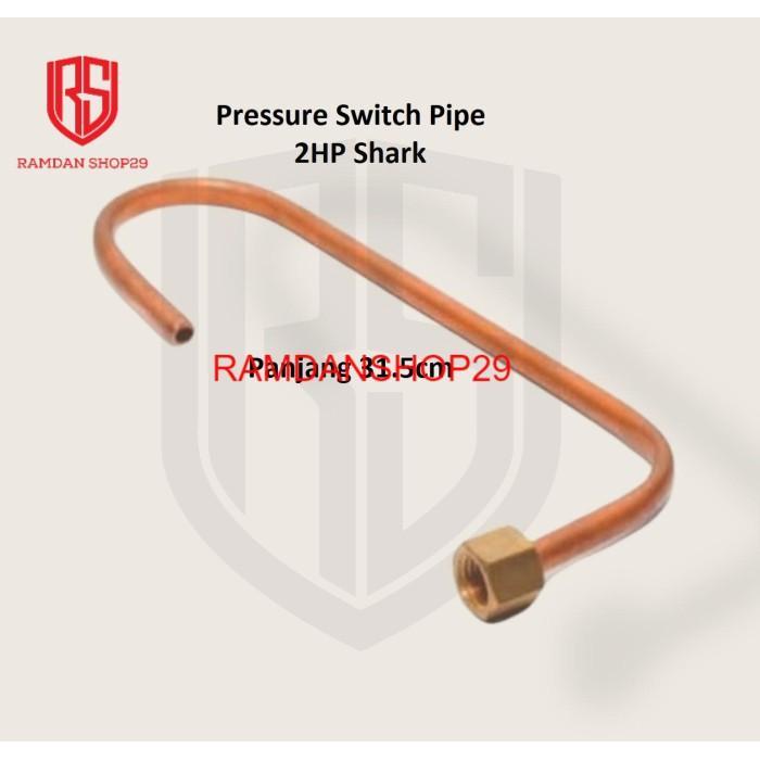 Pipa Otomatis Kompresor Angin Pressure Switch Pipe 2 Hp Shark