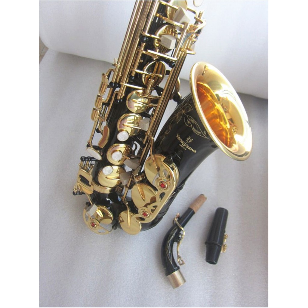 BARU New Best quality Black Alto saxophone Japan Brand Alto saxophone E-Flat music instrument With c