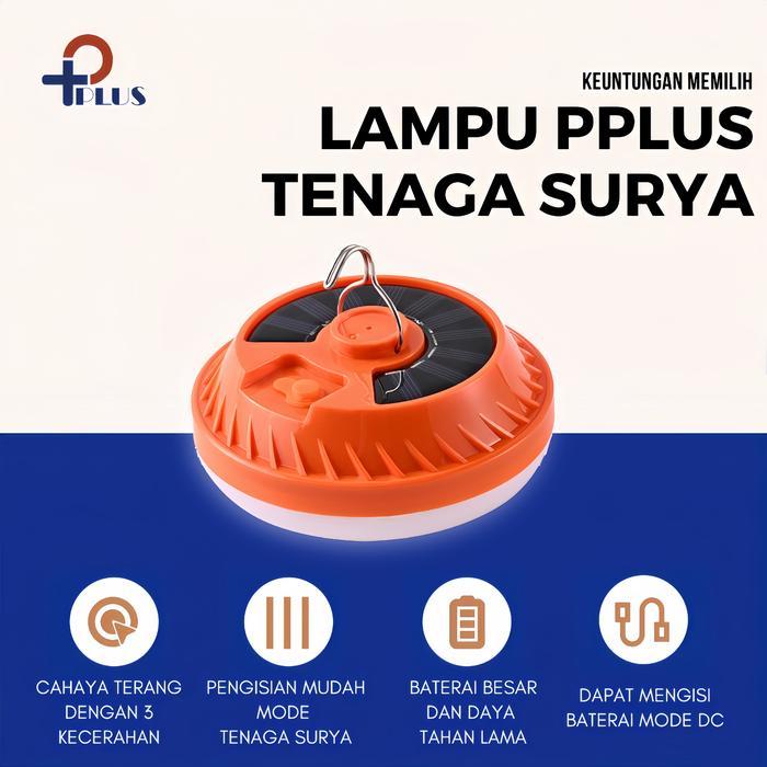 Lampu Emergency Tahan Lama LED 2 model Tenaga Surya Lampu Tenda Camping Tent LED Emergency Lamp
