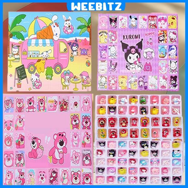 weebitz 40Holes Losto Box Random Surprise Lucky Toblos Mainan Boneka Bingo Blind Box