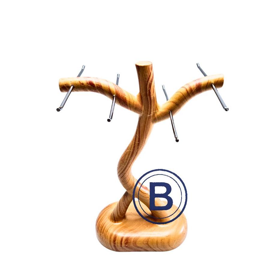 SENDOK SET KAYU CASPIAN SENDOK POHON STAINLESS STEEL ANTI KARAT