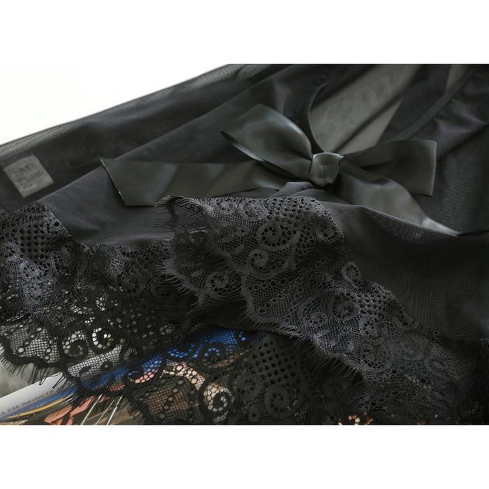 Diskon Set Baju Tidur Dress Wanita Sleepwear Transparan