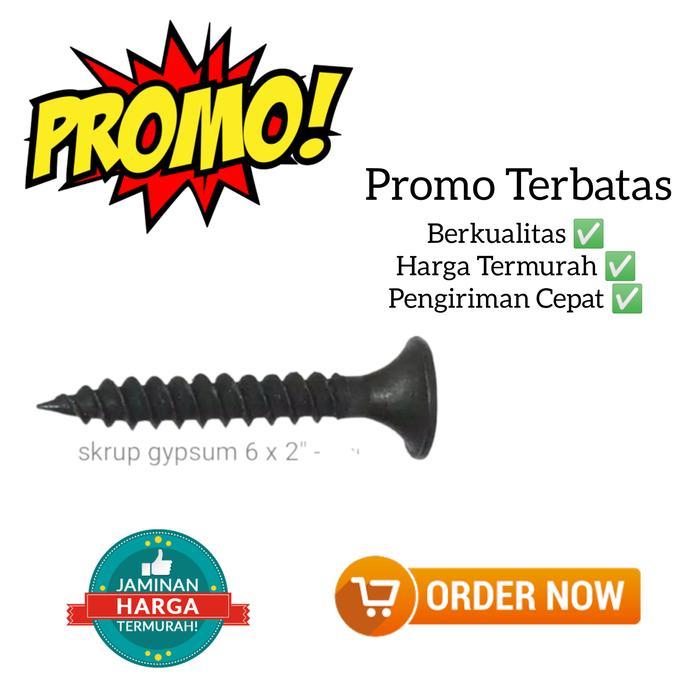 Promo Skrup Gypsum 2 inch Sekrup Gipsume 5cm