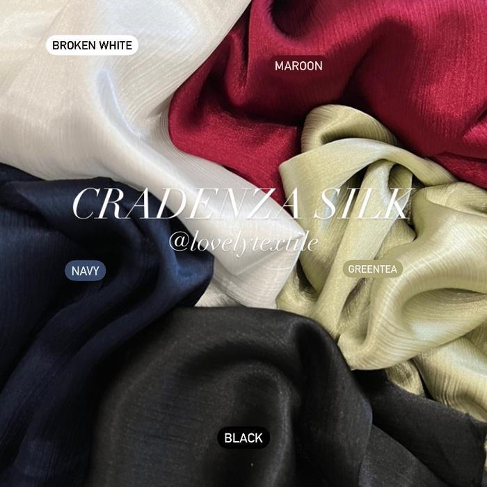Kain Meteran Bahan CRADENZA SILK premium