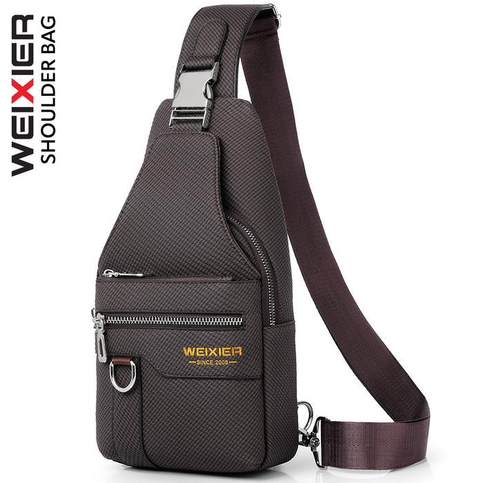 Eiger - X456 Tas Selempang Pria Kulit Shoulder Bag Anti Air Wx-Os