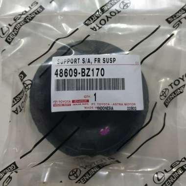 KARET STABILIZER MOBIL KARET SUPPORT DEPAN TOYOTA AVANZA & DAIHATSU 2021-UP ORIGINAL 48609/BZ170