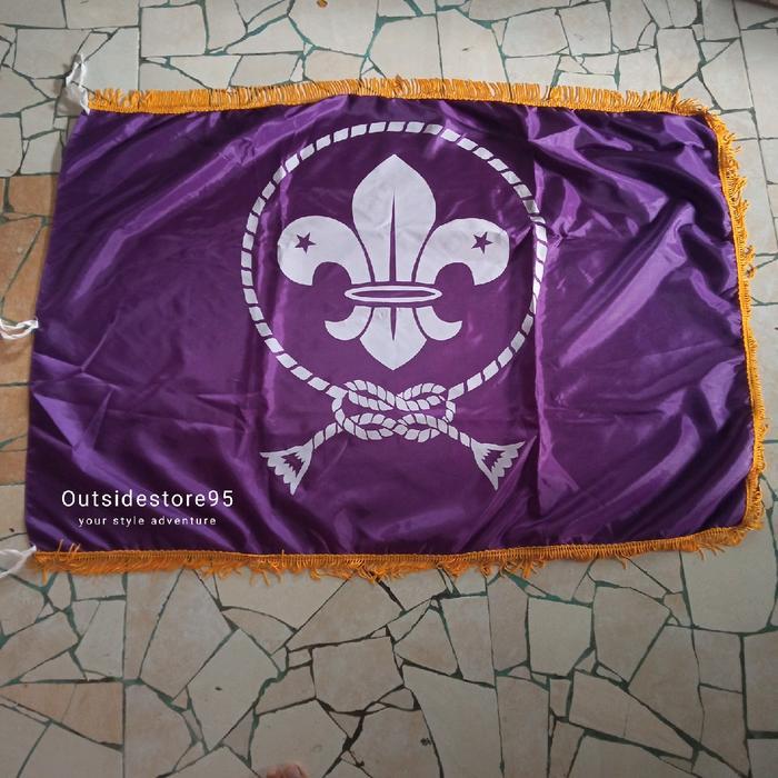 bendera wosm rumbai 80x120 premium rumbai sesuai pict