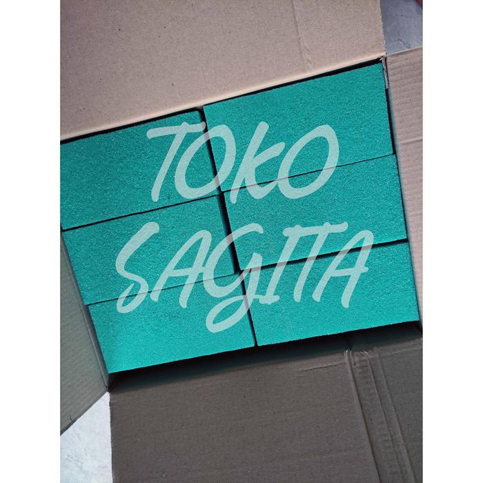 "New" BUSA KERING oasis kering FLORAL FOAM gabus BUSA TANAMAN PLASTIK warna Hijau dan Putih