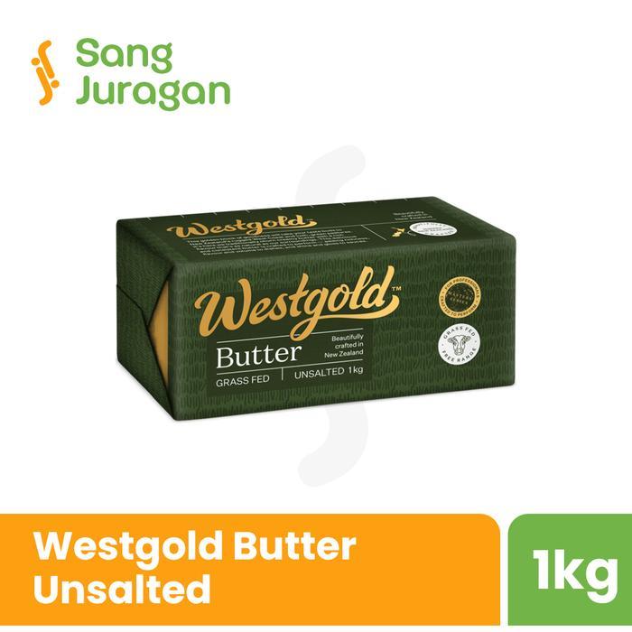Westgold Unsalted Butter 1kg / Butter Unsalted Westgold