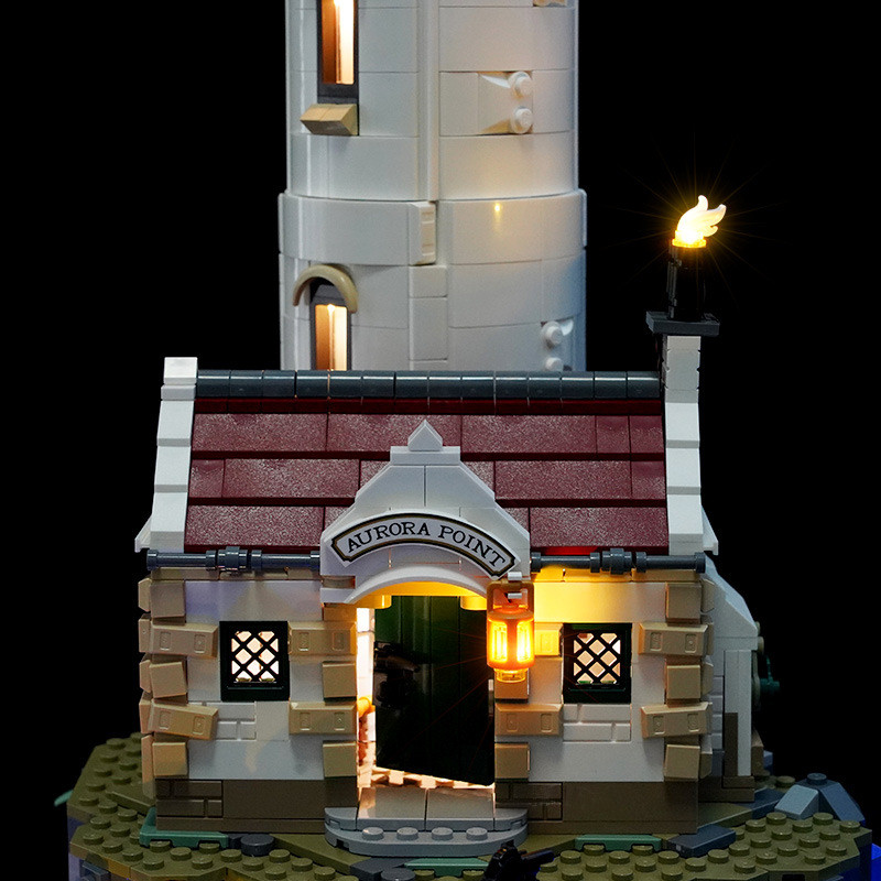 LYBMTWF LED Lighting Kit Compatible with Lego 21335 Lighthouse ((NOT Include The Model Bricks)