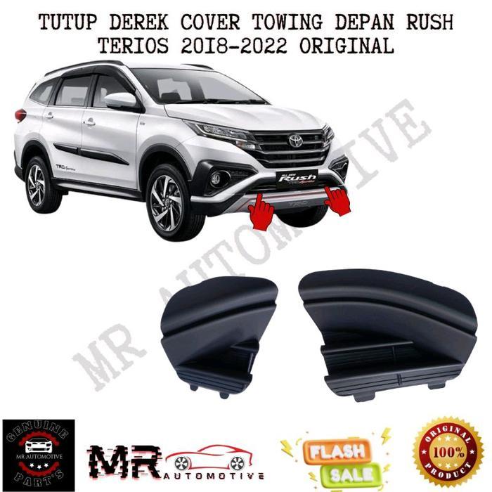 Tutup Derek Cover Towing Bemper Depan Rush Terios 2018-2022 Original