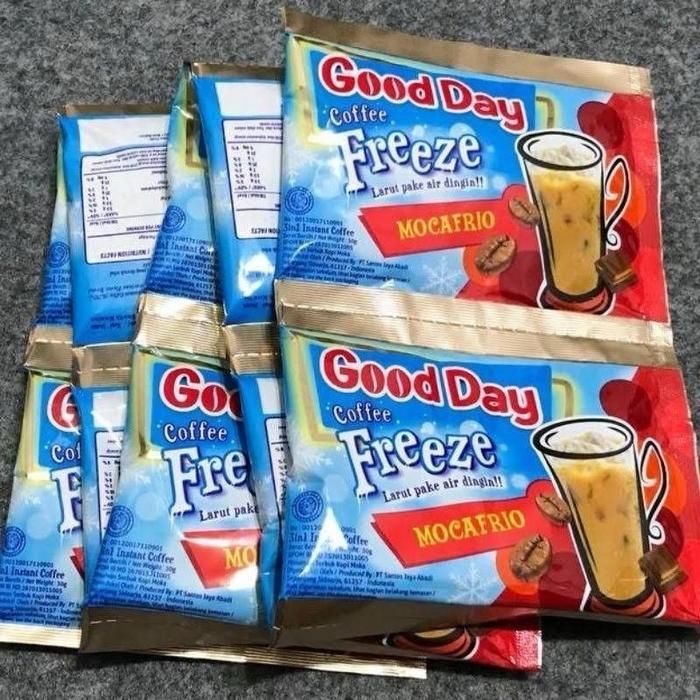 "New" 2 Renteng Good Day Freeze (20 Sachet) ORIGINAL