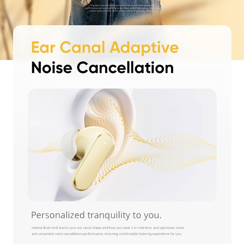 realme Buds Air 8 Global Version Active Noise Cancelling True Wireless Earphone Hours Battery