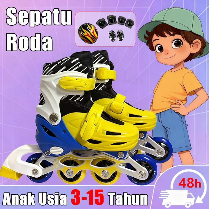 Promo Sepatu Anak Perempuan/Sepatu Roda Anak Perempuan/Sepatu Roda/Sepatu Roda Dewasaa