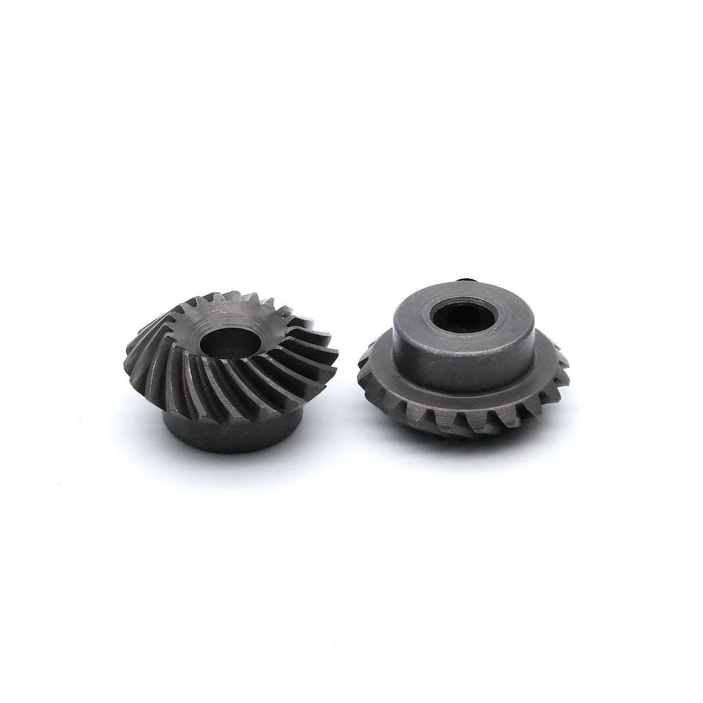 1:1 High Strength 1M 20T 6MM Highest Speed 10000rpm Spiral Helical Bevel Gear 11.5mm