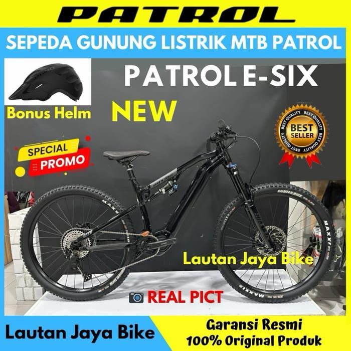 Promo Sepeda Gunung Patrol E Six Fork Fox Float 38 E-Bike