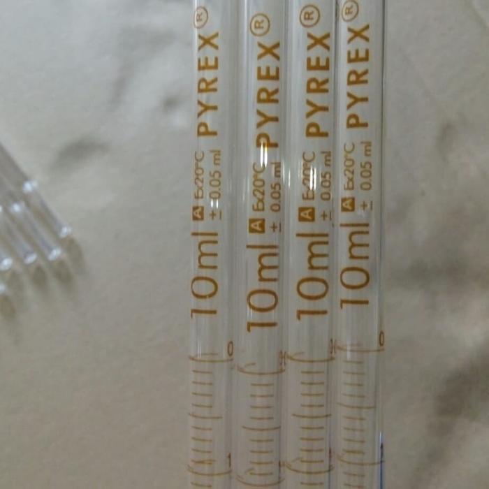 JTTOP" PIPET UKUR 10ML PYREX /PIPET SEUKURAN 10ML
