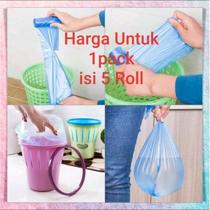 Kantong Plastik Sampah Roll Plastik Roll Sampah