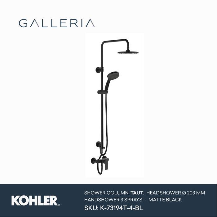 Kohler Shower Taut Black K-73194T-4-BL / Kohler Shower Set