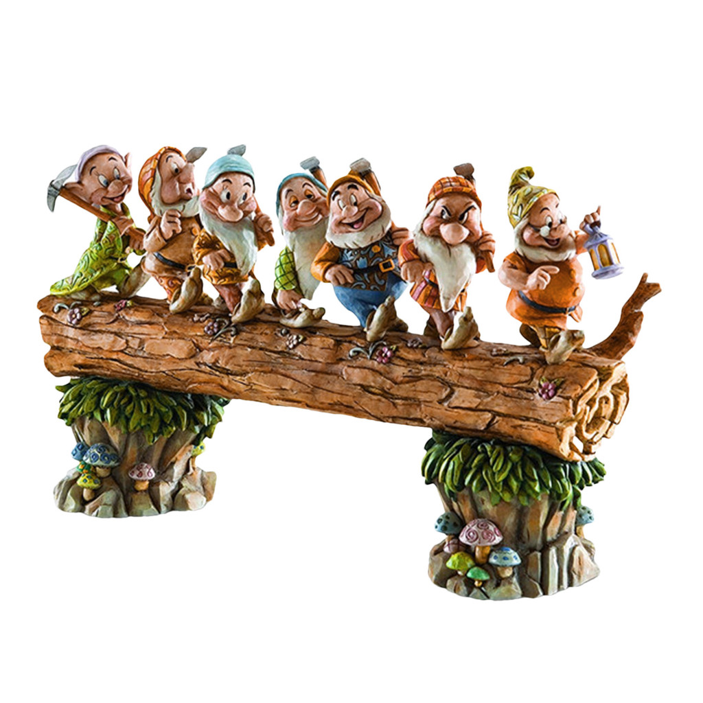 Seven Dwarves Tree Gnomes Miniature Garden Gnomes Fairy Nome Figures
