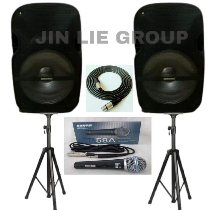 PAKET SOUND INDOR/OUTDOR SOUNDMAX AKTIF 15 INCH